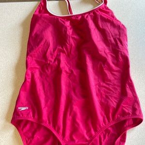 Speedo Racerback Red Swimsuit 20